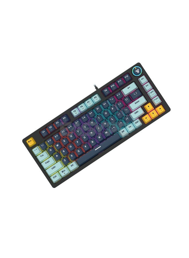 FANTECH Mk875 V2 Atom 81 Mizu Edition Mechanical Keyboard - Blue Switch - Image 1